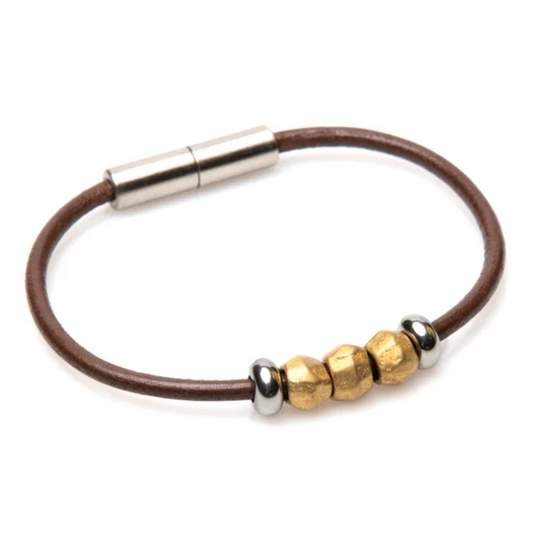 3 Bead Bracelet or Anklet