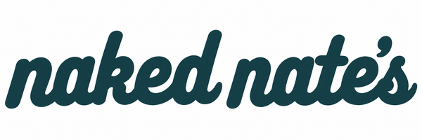 naked nate’s — handwritten logo