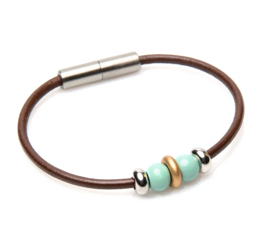 3 Bead Bracelet or Anklet