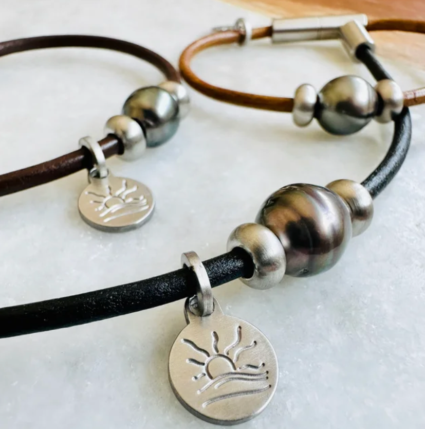 Tahitian Pearl Bracelet or Anklet