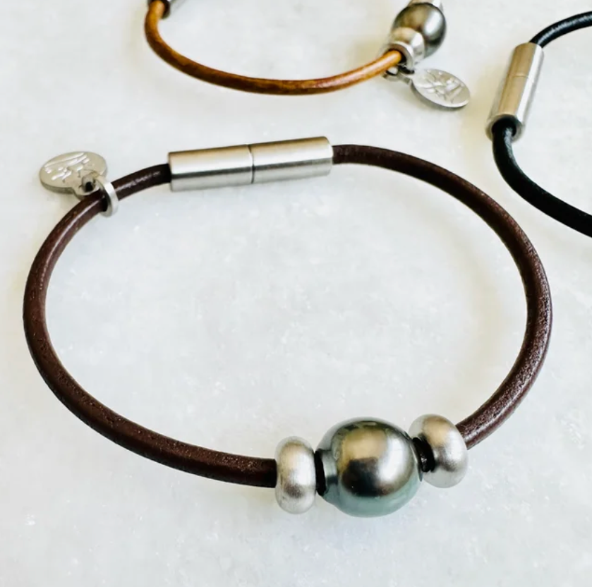 Tahitian Pearl Bracelet or Anklet